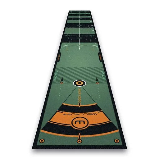 Wellputt 4M Putting Mat Grön