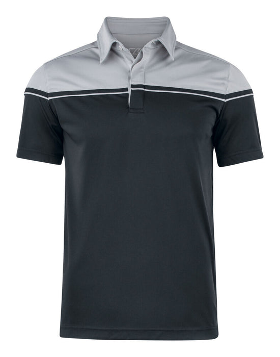 Cutter & Buck Seabeck Polo Herr Svart Grå