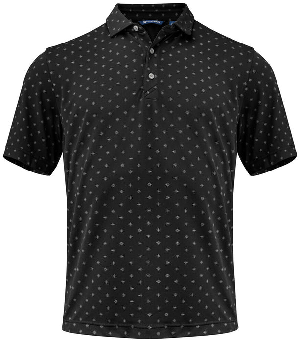 Cutter & Buck Virtue Polo Printed Herr Svart