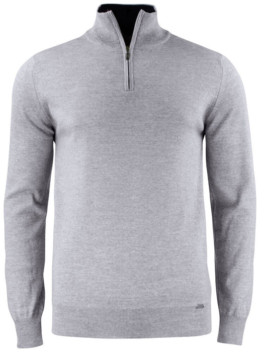 Cutter & Buck Everett Half Zip Sweater Grå