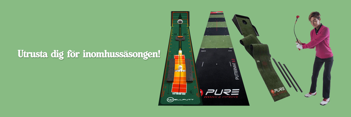 Utrusta dig för inomhussäsongen!