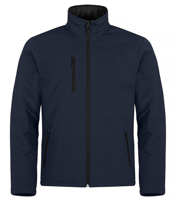 Clique Padded Softshell Jacket – Vadderad Softshelljacka för Herr - Marinblå
