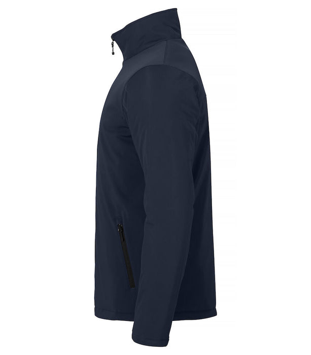 Clique Padded Softshell Jacket – Vadderad Softshelljacka för Herr - Marinblå