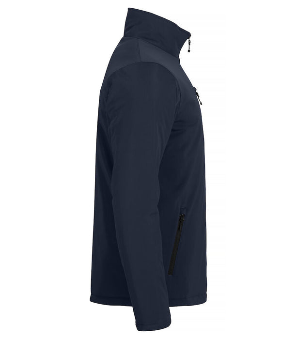 Clique Padded Softshell Jacket – Vadderad Softshelljacka för Herr - Marinblå