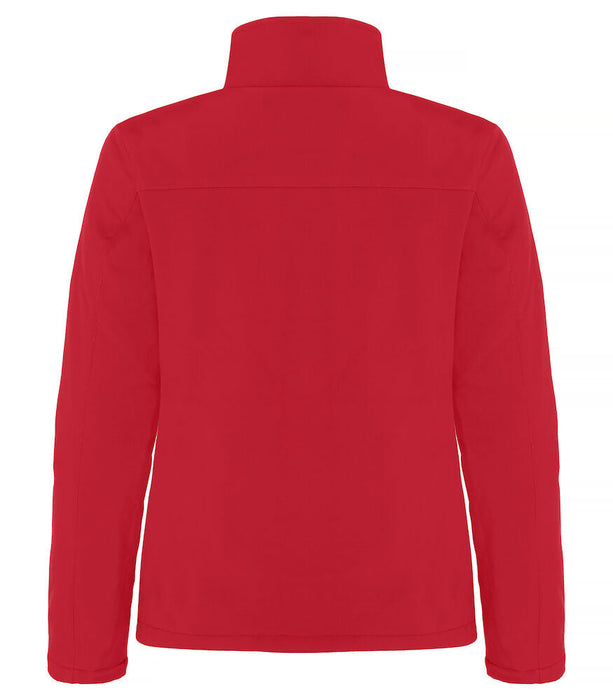 Clique Padded Softshell – Vadderad Softshelljacka för Dam - Röd