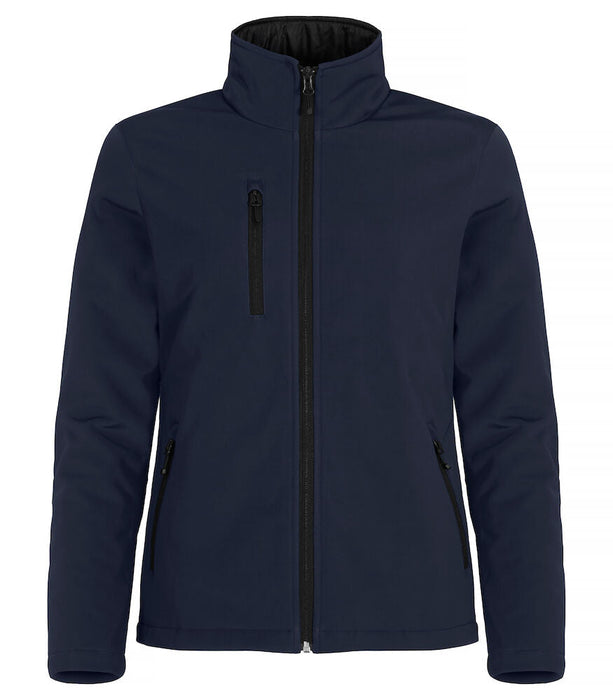 Clique Padded Softshell – Vadderad Softshelljacka för Dam - Marinblå