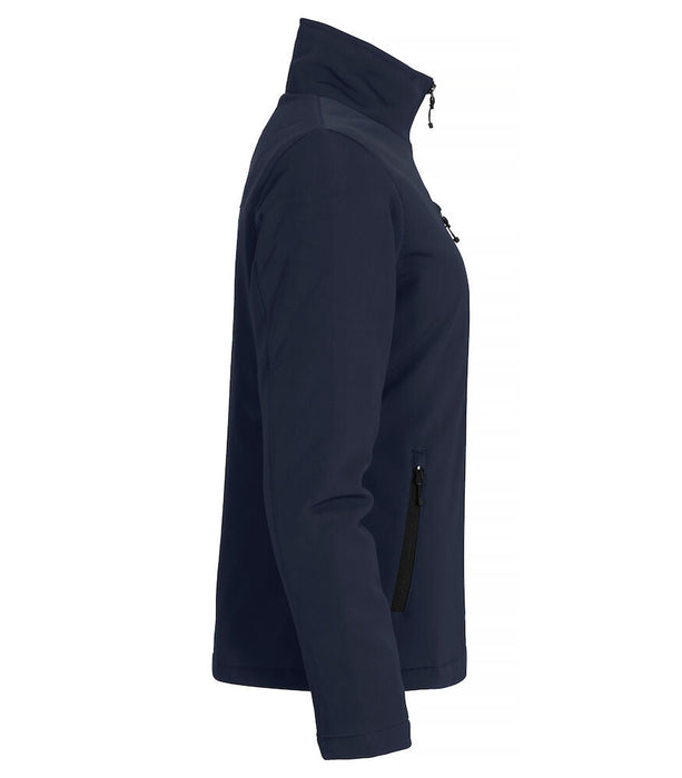 Clique Padded Softshell – Vadderad Softshelljacka för Dam - Marinblå