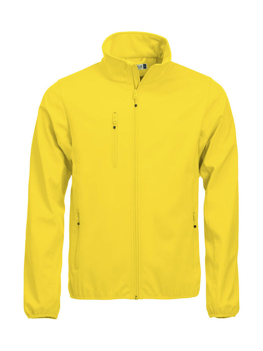 Clique Basic Softshell Jacket – Softshelljacka för Herr - Gul
