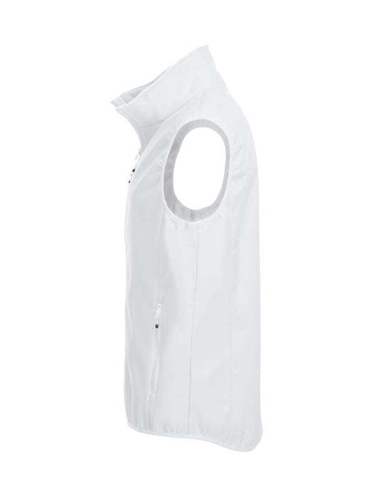 Clique Basic Softshell Vest Herr – Funktionell Softshellväst - Vit