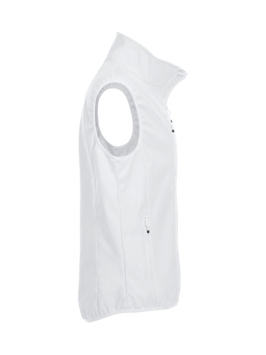 Clique Basic Softshell Vest Herr – Funktionell Softshellväst - Vit
