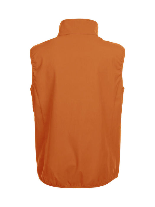 Clique Basic Softshell Vest Herr – Funktionell Softshellväst - Orange