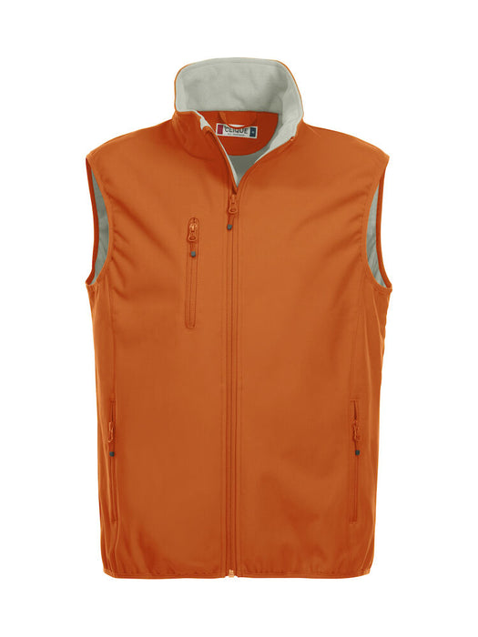 Clique Basic Softshell Vest Herr – Funktionell Softshellväst - Orange