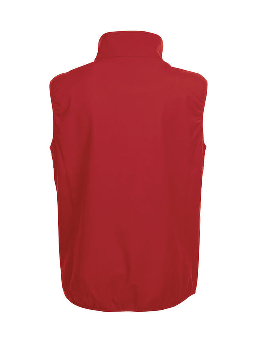 Clique Basic Softshell Vest Herr – Funktionell Softshellväst - Röd