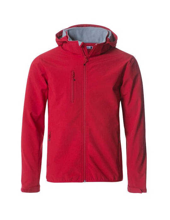 Clique Basic Hoody Softshell – Softshelljacka för Herr - Röd