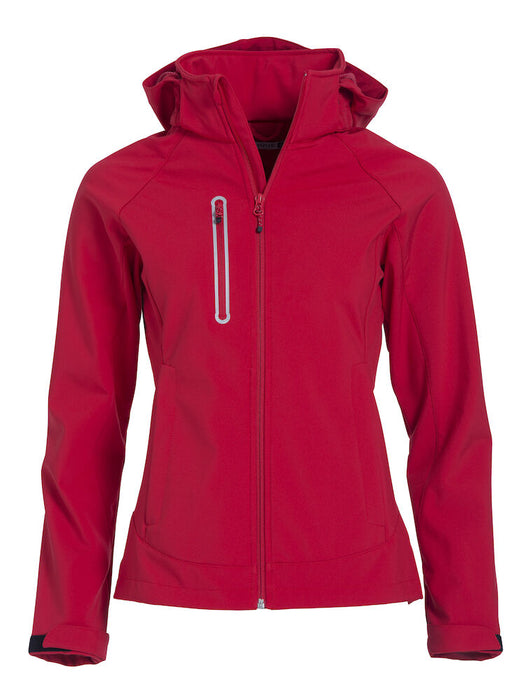 Clique Milford Jacket Women – Modern Softshelljacka för Dam - Röd
