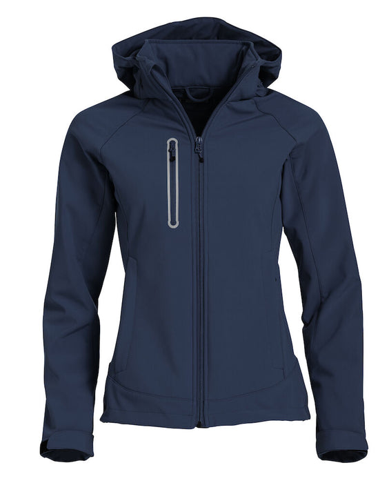 Clique Milford Jacket Women – Modern Softshelljacka för Dam - Marinblå