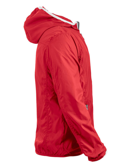 Clique Hardy – Vindjacka i Unisexmodell - Röd