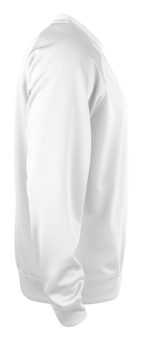Clique Basic Active Roundneck – Unisex Sweatshirt - Vit