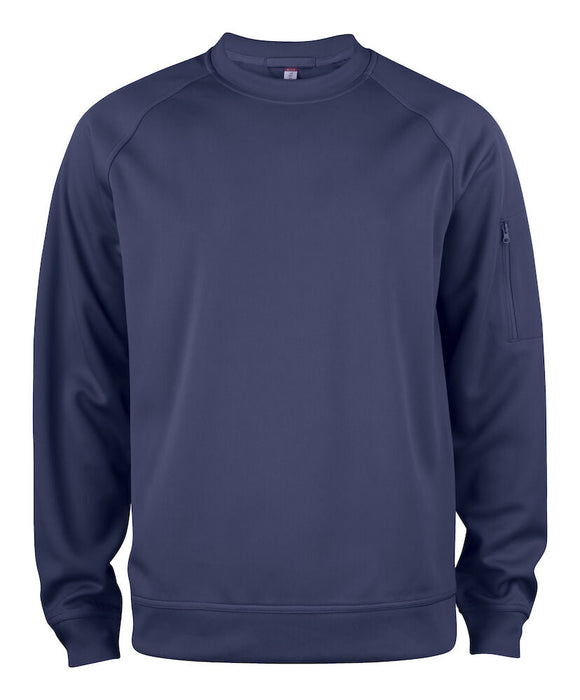 Clique Basic Active Roundneck – Unisex Sweatshirt Marinblå