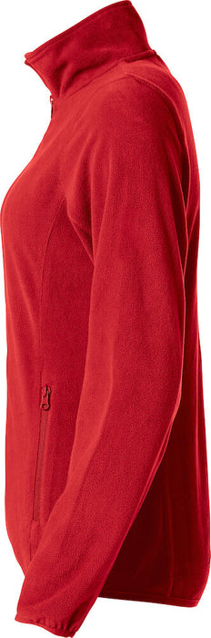 Clique Basic Micro Fleece Jacka Dam Röd