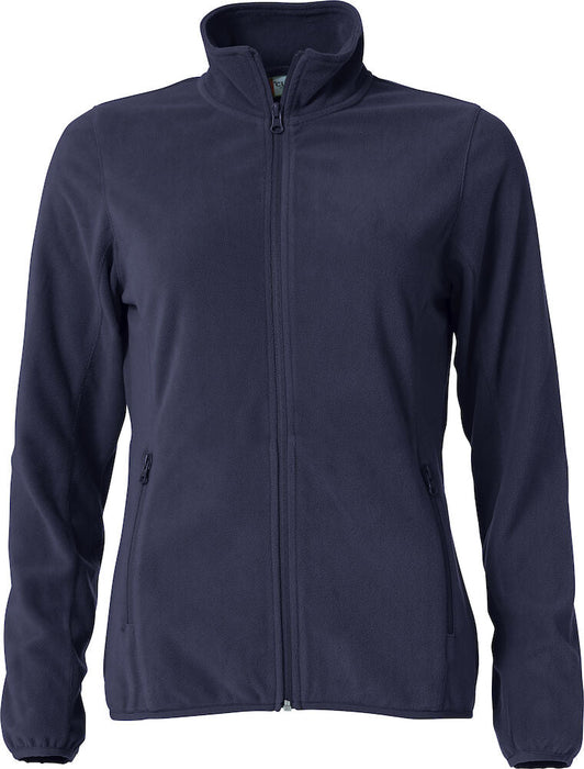 Clique Basic Micro Fleece Jacka Dam Marinblå
