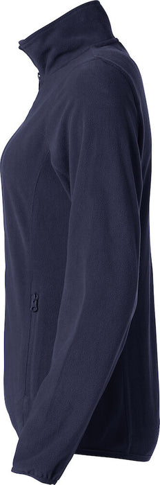 Clique Basic Micro Fleece Jacka Dam Marinblå