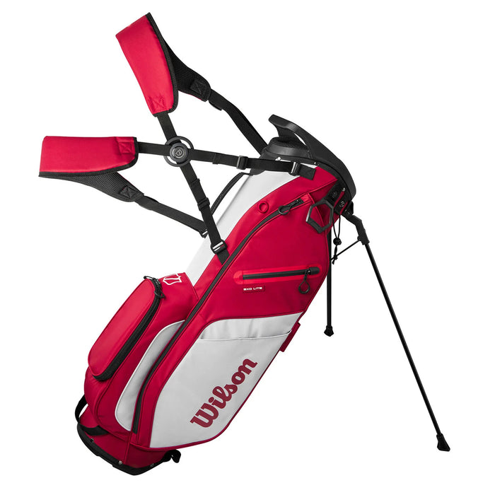 Wilson Exo Lite Stand Bag Röd Vit