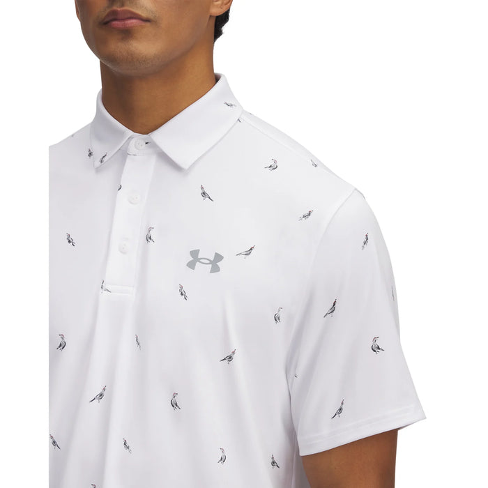 Under Armour Playoff 3.0 Printed Polo Vit