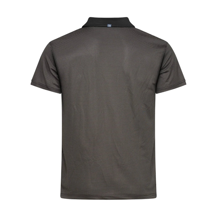 Cutter & Buck Virtue Polo Stripes Svart Golfpiké