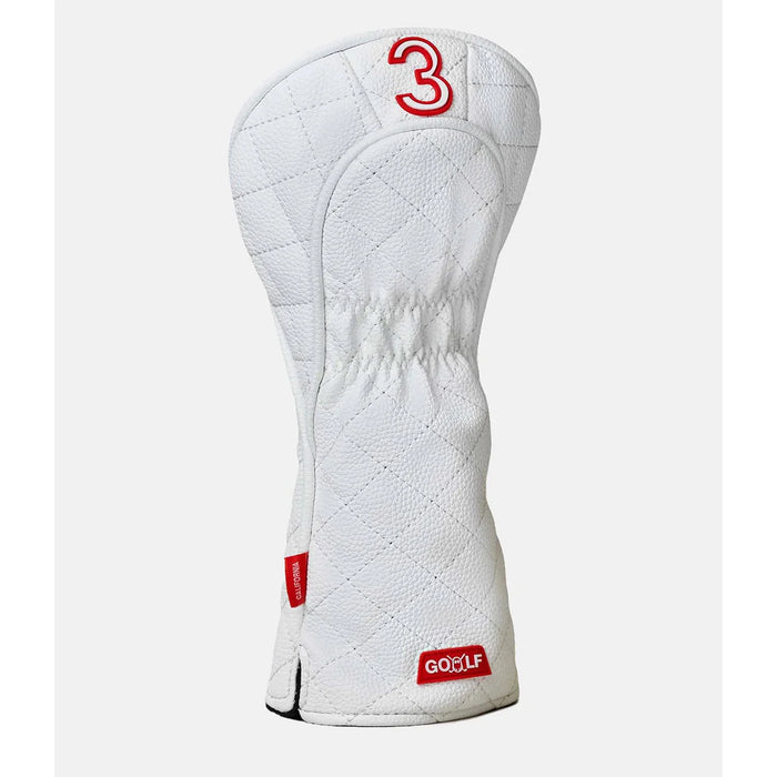 Ghost Golf 3-wood Headcover Vit