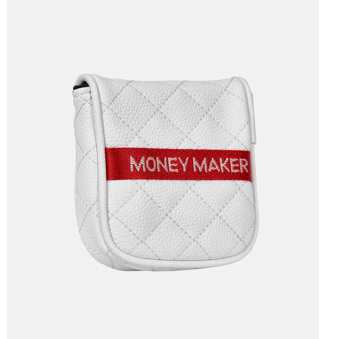 Ghost Golf Mallet Putter Headcover Vit