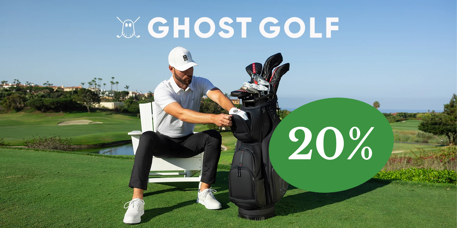 20% rabatt på allt från Ghost Golf