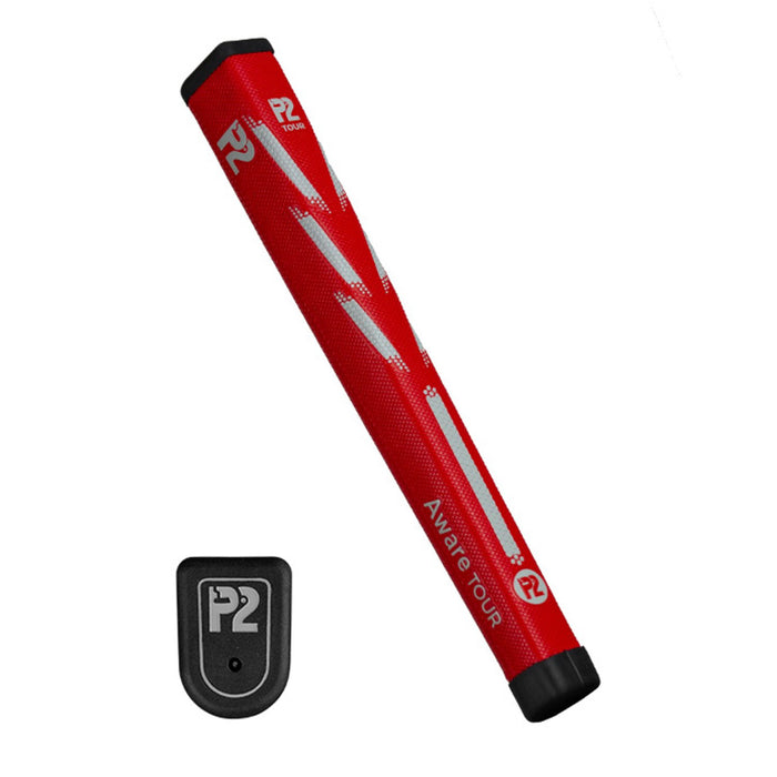 P2 Grips Aware Tour Puttergrepp Röd