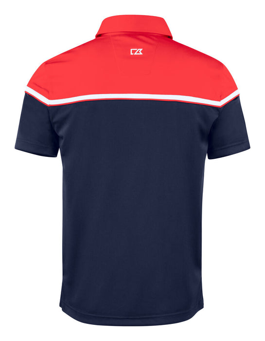 Cutter & Buck Seabeck Polo Herr Svart Grå