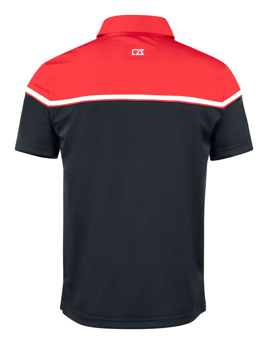 Cutter & Buck Seabeck Polo Herr Svart Grå