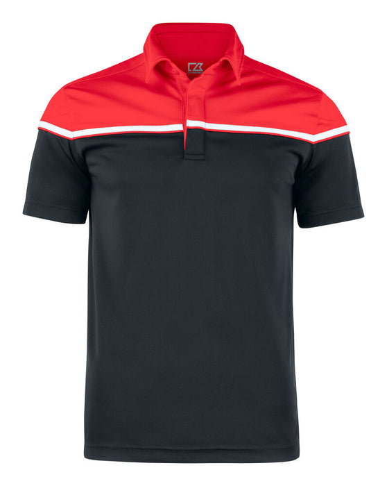 Cutter & Buck Seabeck Polo Herr Svart Grå