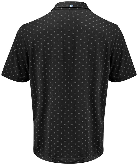 Cutter & Buck Virtue Polo Printed Herr Blå