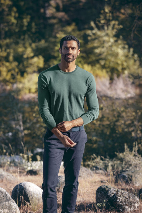 Cutter & Buck Edgemont Chinos Herr Svart