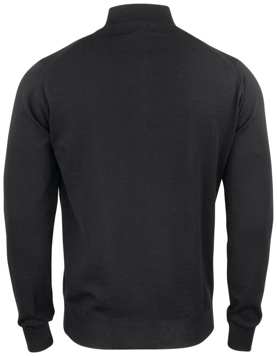 Cutter & Buck Everett Half Zip Sweater Svart