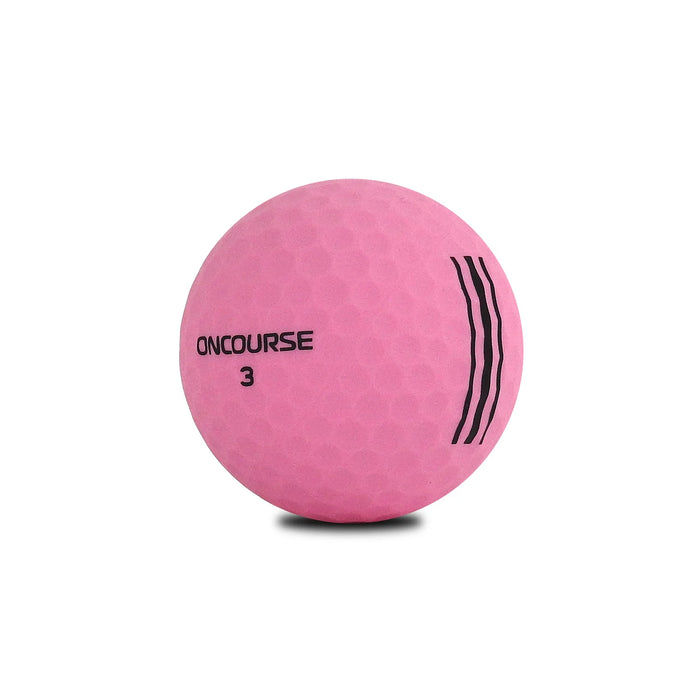 OnCourse Multi Matte Colours Golf Ball
