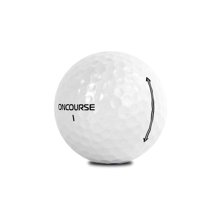 OnCourse White Golf Ball 45-pack
