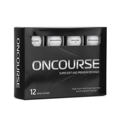 OnCourse White Golf Ball 12-pack