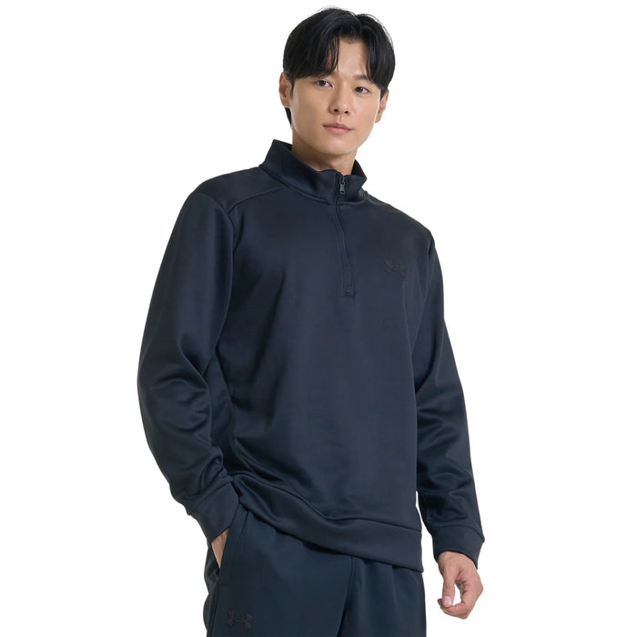 Under Armour Fleece 1/4 Zip Svart