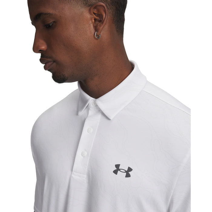 Under Armour Playoff 3.0 Printed Polo Vit