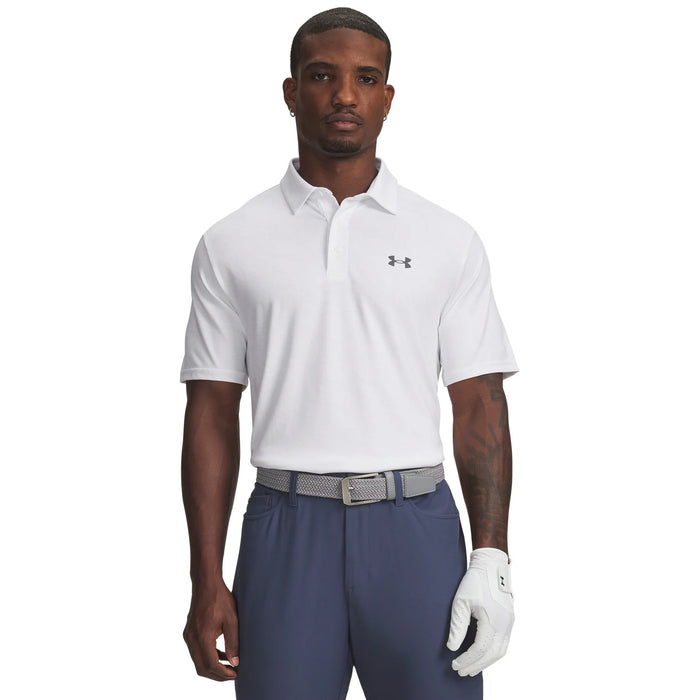 Under Armour Playoff 3.0 Printed Polo Vit
