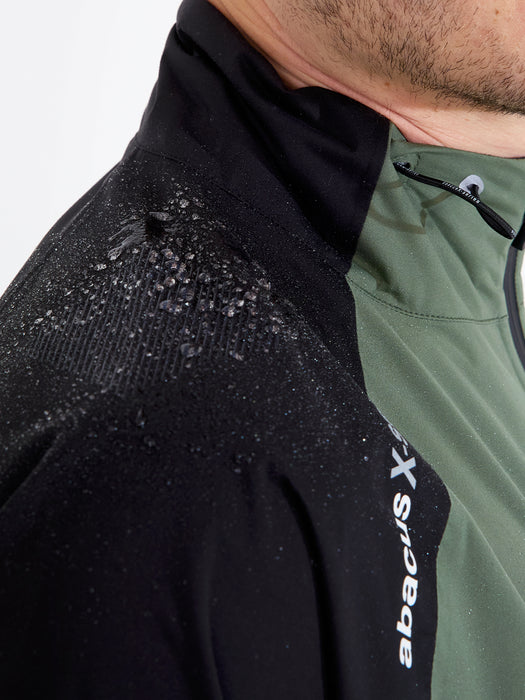 Abacus Mens Pitch 37.5 technology waterproof halfzip
