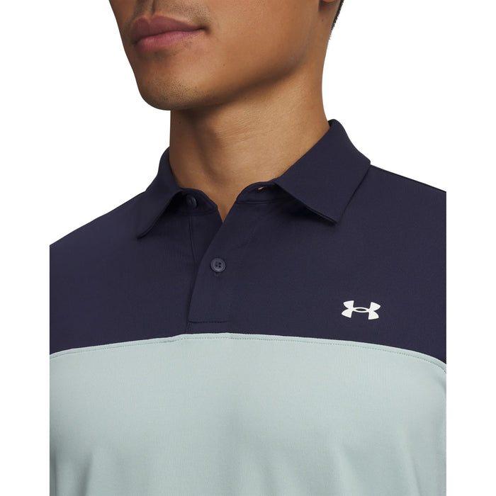 Under Armour T2G Colorblock Polo Mörkblå