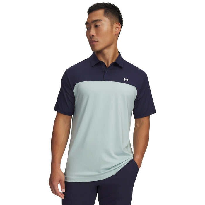 Under Armour T2G Colorblock Polo Mörkblå