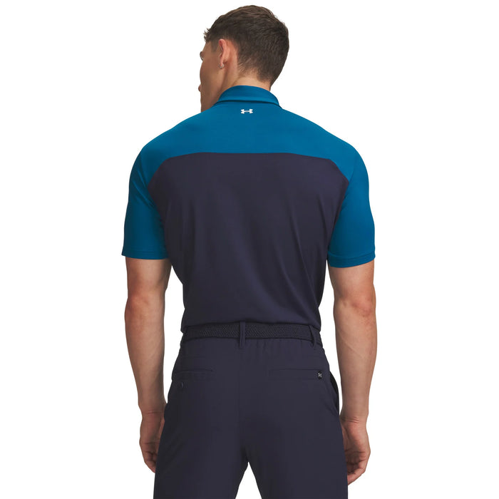 Under Armour T2G Colorblock Polo Blå