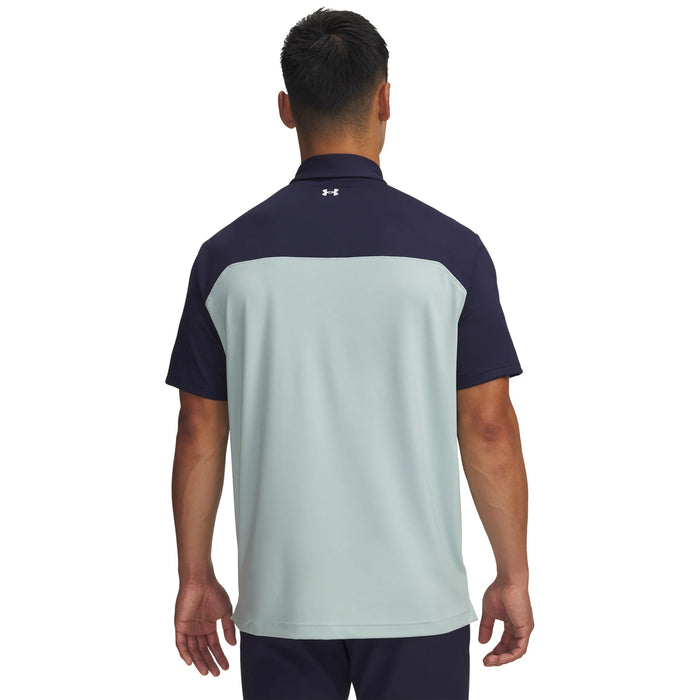 Under Armour T2G Colorblock Polo Mörkblå